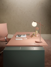 Стол письменный SLIM фабрики PROF OFFICE Композиция 01