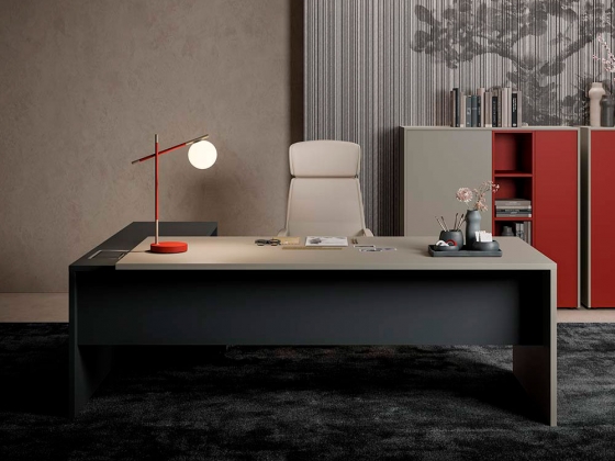 Стол письменный SLIM фабрики PROF OFFICE Композиция 01