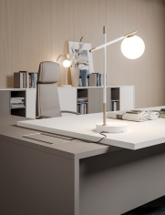 Стол письменный SLIM фабрики PROF OFFICE Композиция 01