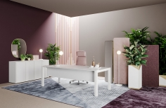 Стол письменный SLIM фабрики PROF OFFICE Композиция 01