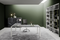 Стол письменный SLIM фабрики PROF OFFICE Композиция 01