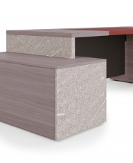 Стол письменный ONE VINTAGE STONE BRICK-RED фабрики CODUTTI