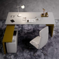 Стол письменный SLIM фабрики PROF OFFICE Композиция 01