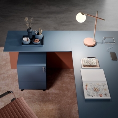 Стол письменный SLIM фабрики PROF OFFICE Композиция 01