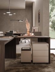 Стол письменный SLIM фабрики PROF OFFICE Композиция 01