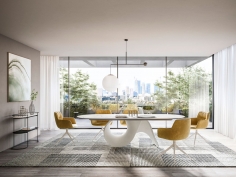 Стул без подлокотников ABREY фабрики CALLIGARIS