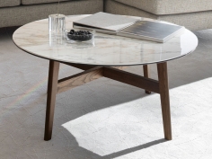 Столик журнальный круглый ABREY фабрики CALLIGARIS