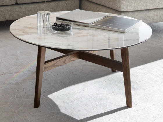 Столик журнальный круглый ABREY фабрики CALLIGARIS