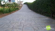 Stamped flooring