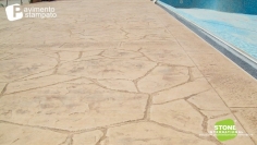 Stamped flooring