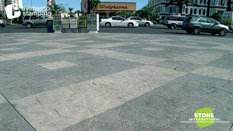 Stamped flooring