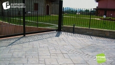 Stamped flooring
