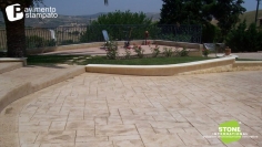 Stamped flooring
