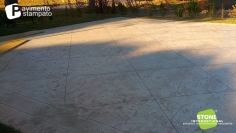 Stamped flooring