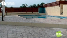 Stamped flooring