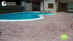 Stamped flooring
