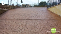 Stamped flooring