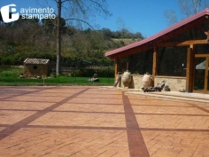 Stamped flooring