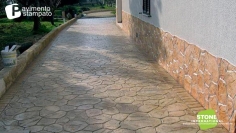 Stamped flooring