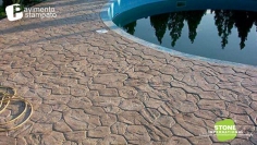 Stamped flooring