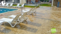 Stamped flooring