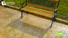 Stamped flooring