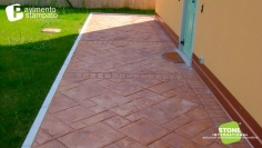 Stamped flooring