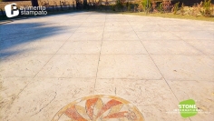Stamped flooring