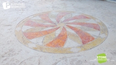 Stamped flooring