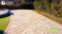 Stamped flooring