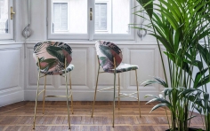 Стул барный INÈS фабрики CALLIGARIS