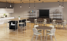 Стул барный Modern Heritage MHC-BS фабрики THONET