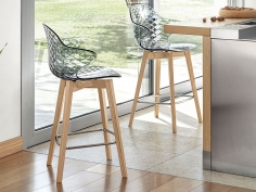 Стул барный SAINT TROPEZ WOODEN фабрики CALLIGARIS