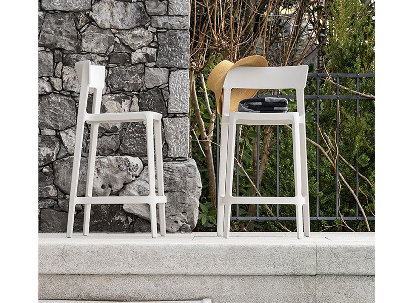 Стул барный SKIN фабрики CALLIGARIS
