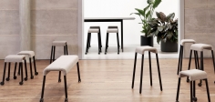 Стул барный ATTICUS BS 08-64 фабрики JOHANSON