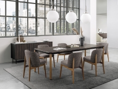 Стул без подлокотников ABREY фабрики CALLIGARIS