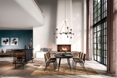 Стул без подлокотников Jason Lite Cantilever фабрики Walter Knoll