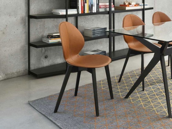 Стул без подлокотников BASIL WOODEN фабрики CALLIGARIS