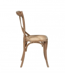 Стул без подлокотников Camargue Solid Oak Weathered Oak фабрики OKA