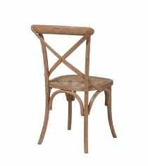 Стул без подлокотников Camargue Solid Oak Weathered Oak фабрики OKA