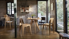 Стул с подлокотниками Eames Fiberglass фабрики Vitra