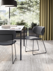 Стул без подлокотников ABREY фабрики CALLIGARIS