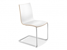 Стул без подлокотников CARVER 1258/00 фабрики Casala