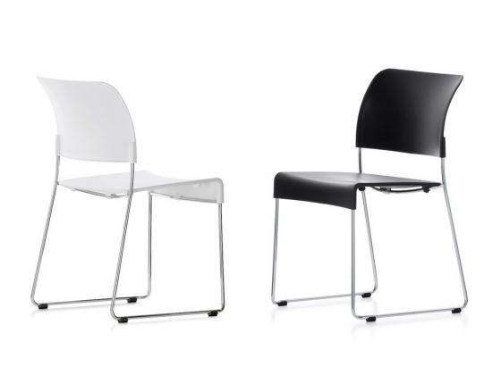 Стул без подлокотников SIM фабрики Vitra
