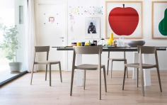 Стул без подлокотников ABREY фабрики CALLIGARIS
