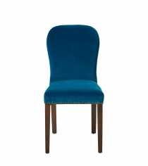 Стул без подлокотников Stafford Velvet Sea Blue фабрики OKA