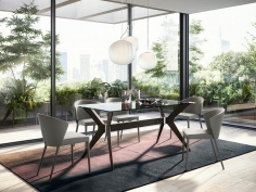 Стул без подлокотников ABREY фабрики CALLIGARIS