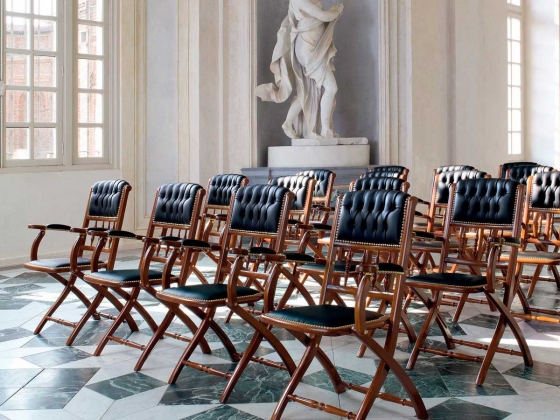 Стул с подлокотниками Auditorium фабрики Mascheroni