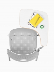 Стул с подлокотниками Caper Stacking фабрики Herman Miller