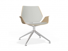 Стул без подлокотников CARVER 1258/00 фабрики Casala